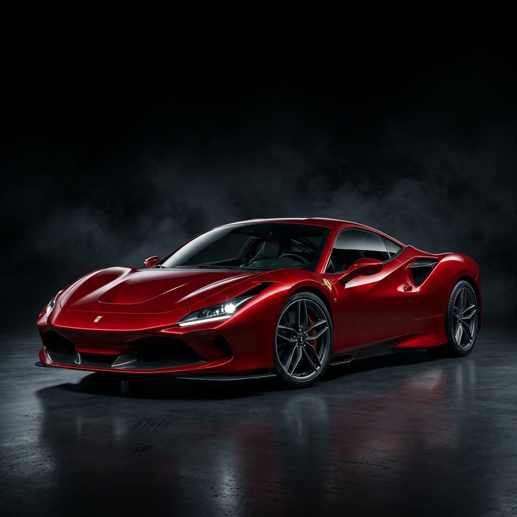 Luxury supercar design project for high-performance brands
